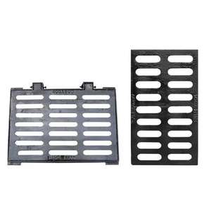 Grille de drainage en <span class=keywords><strong>fonte</strong></span> ductile métallique avec <span class=keywords><strong>plaque</strong></span> de couverture carrée pour eaux usées - Product Image 1