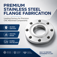 Plaque de bride industrielle en aluminium usinée CNC de précision OEM ODM avec trous filetés, échantillon gratuit