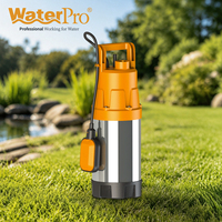 Pompa Taman Submersible Stainless Steel Auto Start Stop Tekanan Tinggi Inox Pompa Air Listrik untuk Irigasi
