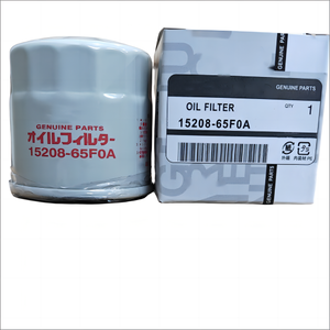 Filtro Olio <span class=keywords><strong>Ricambio</strong></span> per Motore Juke Urvan V6 Nuovo 15208-65F00 15208-65F01 - Product Image 1