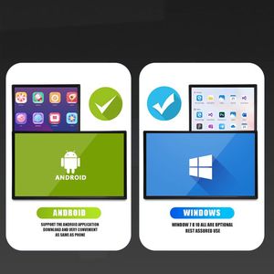 32 43 55 65 75 inch <span class=keywords><strong>Windows</strong></span> Android LCD màn hình cảm ứng hiển thị tương tác quảng cáo video kỹ thuật số biển và hiển thị - Product Image 5