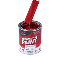 Diluant en polyuréthane à perles rouges en cristal 1K Plusieurs couleurs disponibles Forte sensation de scintillement Bonne adhérence Peinture en aérosol pour voiture