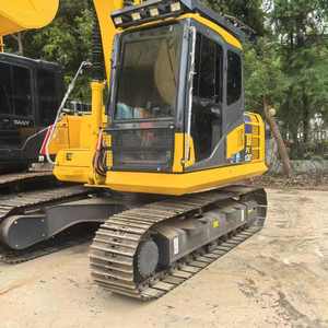 Excavatrice sur chenilles Komatsu Pc130, jaune, hydraulique, 13 tonnes - Product Image 5