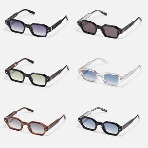 Gafas de Sol Hexagonales Vintage de Diseño de <span class=keywords><strong>la</strong></span> Marca Finewell, Montura de PC+CP, Logotipo Personalizado, Lentes Degradadas de Moda para Mujer y Hombre - Product Image 4