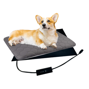 Coussin chauffant pour animaux de compagnie avec démarrage/arrêt automatique, <span class=keywords><strong>film</strong></span> chauffant à base de carbone et mousse à mémoire de forme, fin, portable et personnalisable - Product Image 4