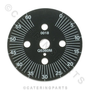 Plc Knf02 Metal Screw on Fascia Plate for 60 Minute Run Back Timer 60mm Suitable <strong>Formeter</strong> Wholesale - Product Image 1