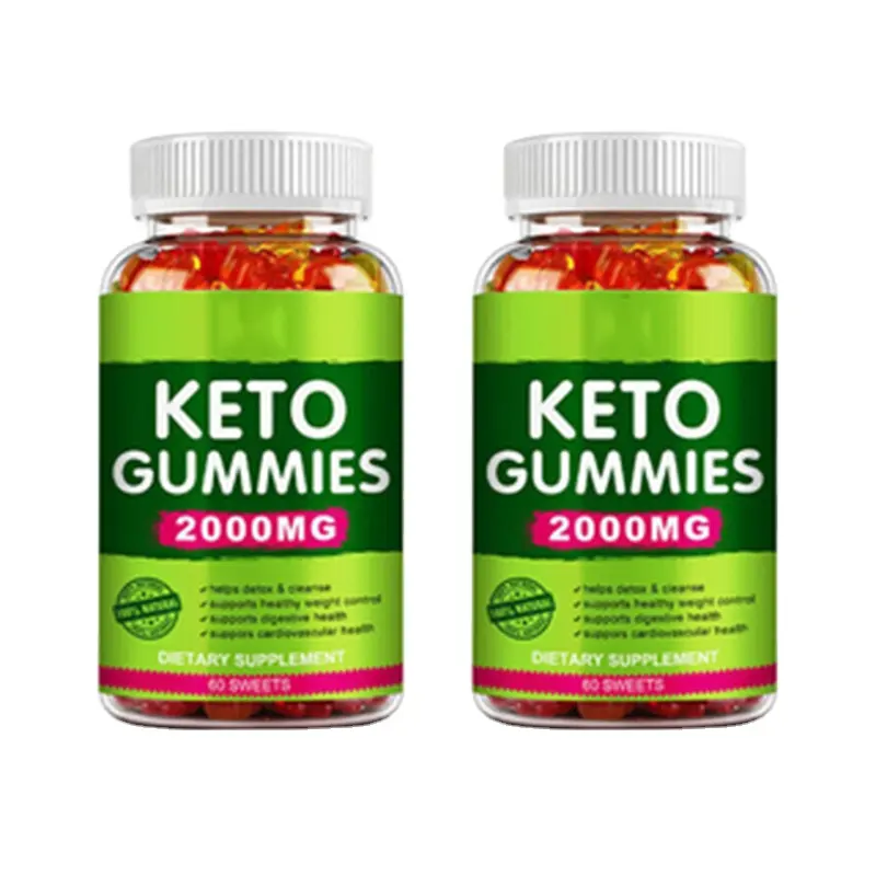 مكملات فيتامينات KETO اللامعة للنباتات لمخفف الوزن ACV خلة التفاح لخسيس الوزن من مصنع فيتامينات اللامعة
