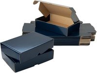 Boîtes à chaussures en carton ondulé noir grand format, design simple, luxe à bas prix, emballage d'expédition, logo personnalisé