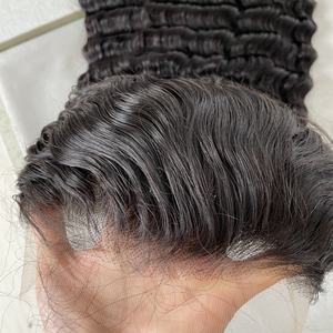 Cheveux brésiliens ondulés longs de 32 à 40 pouces pour perruque HD 13x4 pour femmes noires, prêts à être expédiés - Product Image 5