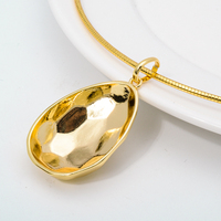 Ensemble de bijoux de luxe tendance pour femme, plaqué or 18 carats, cuivre et zircon, pour mariage, fête, fiançailles, anniversaire, collier et boucles d'oreilles