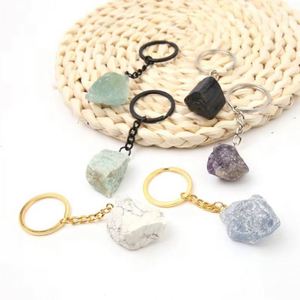Hot Selling Irregular Shape Crystal <b>Keychain</b> PVC Gold Black Circle <b>Ring</b> Glittery Key Holder <b>Best</b> Seller Plastic Keyholders - Product Image 3