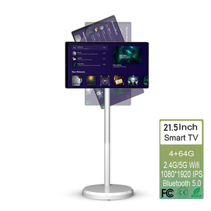 ทีวีหน้าจอสัมผัสขนาด 21.5 นิ้ว 2K Ultra Thin พกพาสะดวก พร้อมพอร์ต Type-C ชาร์จได้ สมาร์ททีวีแท็บเล็ตสำหรับเด็ก โปรเซสเซอร์แท็บเล็ต ขายดี 21 - Product Image 1