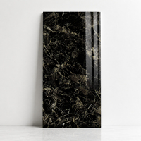 Baldosas de Porcelanato para Piso de Casa, 60 x 120, Porcelanato de Lujo de Alta Calidad, Proveedores de Baldosas de Mármol Negro y Dorado