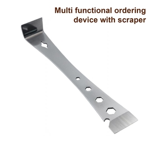 Pomelo New Stainless Steel 201 Beehive Cleaning Knife Pry Bar <b>Tool</b> Multipurpose Scraper for <b>Woodworking</b> Car Repair Beekeeping - Product Image 2