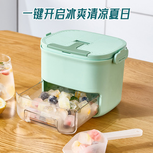 แม่พิมพ์ทำน้ำแข็งทรงสี่เหลี่ยม B-52 ฝาปิดแบบหนีบ แช่แข็งได้ เกรดสำหรับอาหาร สำหรับการจัดเก็บในการตั้งแคมป์ - Product Image 5