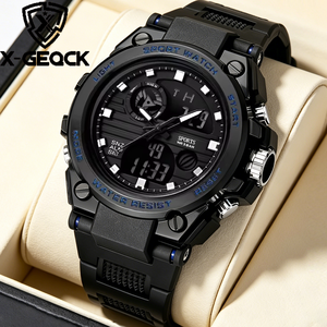 Orologio al Quarzo Sportivo alla Moda con Display Elettronico Multifunzionale Luminoso e Impermeabile <span class=keywords><strong>per</strong></span> Ragazzi e Uomini - Product Image 1