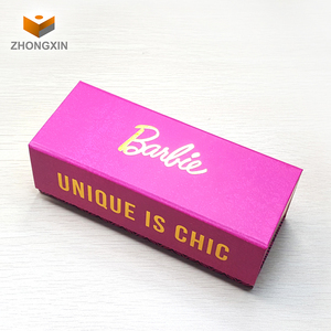 Conception personnalisée papier rose lunettes de soleil flip <span class=keywords><strong>box</strong></span> boîte d'emballage de luxe boîte de cadeau de verre de vin - Product Image 1