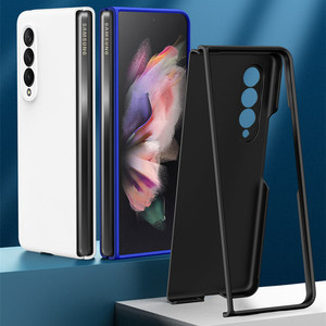 Funda plegable de Color sólido para Samsung <span class=keywords><strong>Galaxy</strong></span> Z, funda protectora para teléfono Samsung <span class=keywords><strong>Galaxy</strong></span> z Fold 4, Samsung <span class=keywords><strong>Galaxy</strong></span> Zfold 4 <span class=keywords><strong>zfold4</strong></span> Z fold4 - Product Image 5