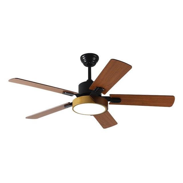 Hot Sell Ceiling Fan Light Electric 42 Inch 5 Blades Decorative Modern Led Ceiling Fan with Light