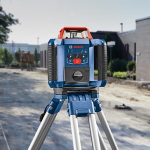 Niveau laser rotatif Bosch Grl350hv, auto-nivelant, précision 1/16 po, pour utilisation sur chantier - Product Image 1