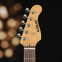 Meilleur choix pour débutants : kit de guitare électrique HSS 6 cordes avec amplificateur pour casque, housse rembourrée, casque, sangle de guitare, vert