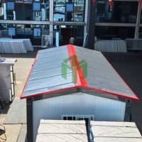Nouvelle conception 2025 – Maison préfabriquée conteneurisée à assemblage rapide, type Spire Triangular Apex, démontable