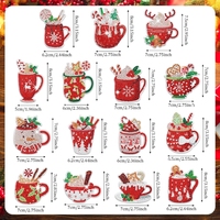 Offre Spéciale 15 pièces mignon 5D bricolage noël diamant peinture porte-clés, pour enfants noël bricolage artisanat famille décor