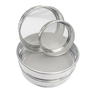 30cm 30 <span class=keywords><strong>Mesh</strong></span> 70 Mikron Edelstahl-Drahtgewebe Laborprüfsieb mit CE-Zertifizierung für Filter - Product Image 2