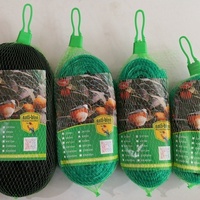 Vogelwerend, waterdicht landbouwnet voor wijngaarden & fruitbomen, groen/zwart HDPE, verdikt ontwerp