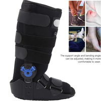 Botte de marche pneumatique post-opératoire pour fracture, attelle orthopédique de soutien, botte de marche à air ROM