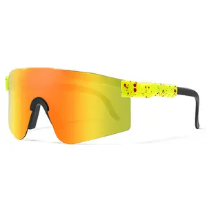 Driving Sunglasses 2023 Cost-effective Cycling Sunglasses Outdoor Bicycle Brand Custom Logo Driving Running UV400 Windproof PC Sport Sunglasses