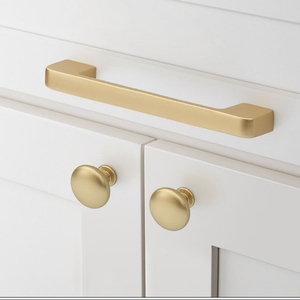 Giảm Giá Nhà Máy Rắn Duy Nhất Lỗ Đồ Nội Thất Phụ Kiện Phần Cứng Ngăn Kéo Tủ Xử Lý Vàng Tủ Quần Áo Xử Lý - Product Image 2