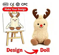 Jouets en peluche personnalisés, conception OEM, certifiés CPC EN71, best-seller, pingouin sur skateboard, en tissu de coton, unisexe