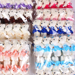 Bán Buôn Đảng Trang Trí Quà Tặng Phim Hoạt Hình Trang Trí Gấu Set Hot Bán Bó Hoa Bao Bì Vật Liệu Trang Trí Gấu Nhỏ - Product Image 4