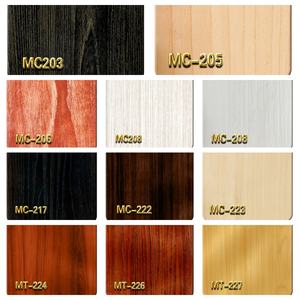 Hoja de acrílico fundido DIY con patrones de grano de madera decorativos, impresión UV orgánica, Material UPE, decoración de 5mm - Product Image 2