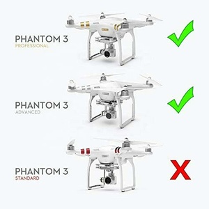 DF, venta al por mayor, accesorios para drones <span class=keywords><strong>3</strong></span> en 1 para <span class=keywords><strong>Dji</strong></span> <span class=keywords><strong>Phantom</strong></span> <span class=keywords><strong>3</strong></span>, piezas de reparación, placa de montaje de cardán de cámara y 6 uds, amortiguación de goma - Product Image 3