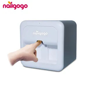 Digital 3d Hot Sale Desain Baru Mini Inteligente Maniquiure Portable Nail Printer Jari Seni Mesin