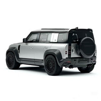 Pour Land Rover Defender 110 Kit de carrosserie en Fiber de carbone Defender 110 amélioré CTD-style lèvre avant capot passages de roue Spoilers Widebody