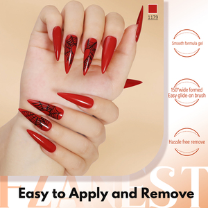 FZANEST <span class=keywords><strong>Automne</strong></span> Hiver Couleurs Gel Vernis À Ongles Ensemble <span class=keywords><strong>Automne</strong></span> Mode Jaune <span class=keywords><strong>Orange</strong></span> Citrouille Brunâtre Soak Off Vernis À Ongles Salon Vernis - Product Image 4