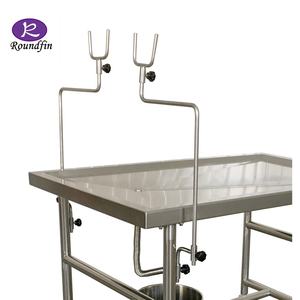 Mesa de Operaciones de Acero Inoxidable para Autopsias, Equipos de Morgue, Mesa de Disección Pequeña - Product Image 3
