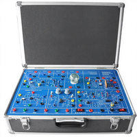 ADIKERS Kits Básicos de Entrenamiento en Electricidad, Kit de Laboratorio de Entrenamiento en Energía Electrónica, Entrenadores de Control Eléctrico