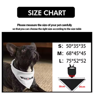 Hochwertige Weihnachts ferien Hund Bandana Weihnachten Cane Pet Triangle Halstuch Schal - Product Image 6