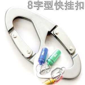Aluminum Alloy Carabiner Polished Multi Functional <b>Hook</b> For General Industry Use - Product Image 3