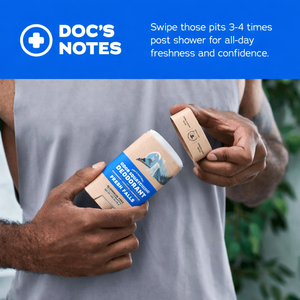 Desodorante Natural para Hombre |   Barra Desodorante Sin Aluminio |   Aroma de Cascadas Frescas |   Marca Privada OEM - Product Image 2