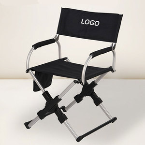 Silla de Director de Aluminio Personalizada, Silla Plegable Ligera para Campamento, <span class=keywords><strong>Playa</strong></span>, Salón, Fotografía y Eventos Profesionales - Product Image 1