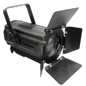 Gran Cantidad Asegurada Iluminación de escenario LED más silenciosa Fresnel Spotlight Zoom manual Blanco cálido o RGBW Silence Studio Light con Ra90 - Product Image 1