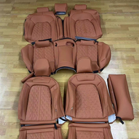 Für Audi A3 A4 A5 A6 A7 A8 Q3 Q5 Q7 Maßgefertigter Carbonfaser-Sportsitz Echtes Leder PVC für RS6 RS7 Rennsport-Automotive