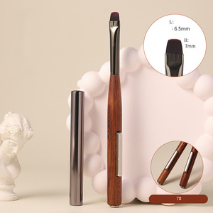 Nouveau Outil de Nail Art 3-en-1 Manche en Bois de Santal Chat Œil <span class=keywords><strong>Gel</strong></span> Vernis Ligneur <span class=keywords><strong>Pinceau</strong></span> Ovale Carré Stylo Avec Bâtonnets Magnétiques - Product Image 6