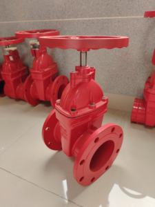 Válvula de compuerta OSY de hierro dúctil elástico ranurado, para sistemas contra incendios y rociadores, personalizable. - Product Image 6