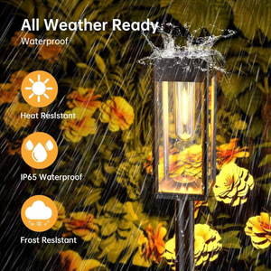 ไฟสวนพลังงานแสงอาทิตย์ Wheat Solar รุ่น 513 LED พร้อมไส้หลอดทังสเตน สำหรับส่องสว่างทางเดินในสวน - Product Image 5